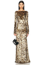 Untamed Elegance Maxi Dress