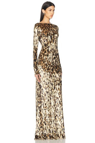 Untamed Elegance Maxi Dress