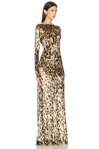 Untamed Elegance Maxi Dress