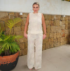 Seashell Heart Embroidered Set