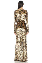 Untamed Elegance Maxi Dress