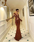Brown Sugar Sequin Set